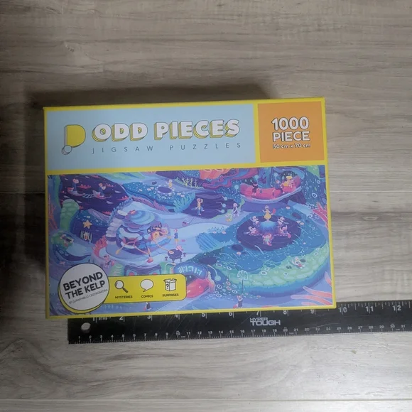 Odd Pieces Company Jigsaw Puzzle - Picture 10 of 10